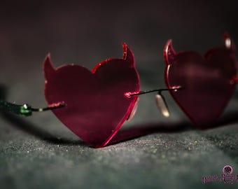 Red Sin Glasses