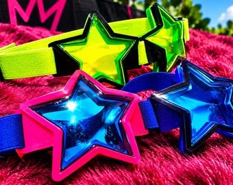 Custom Star Raver Y2K Goggles - Version 1