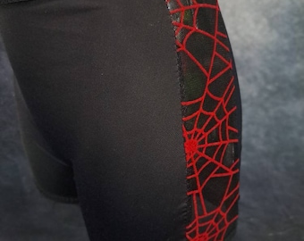 Gothic gymshort (rood) hipsters