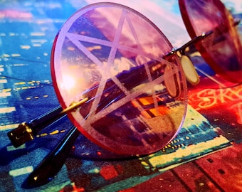 Pentagram Lense Glasses
