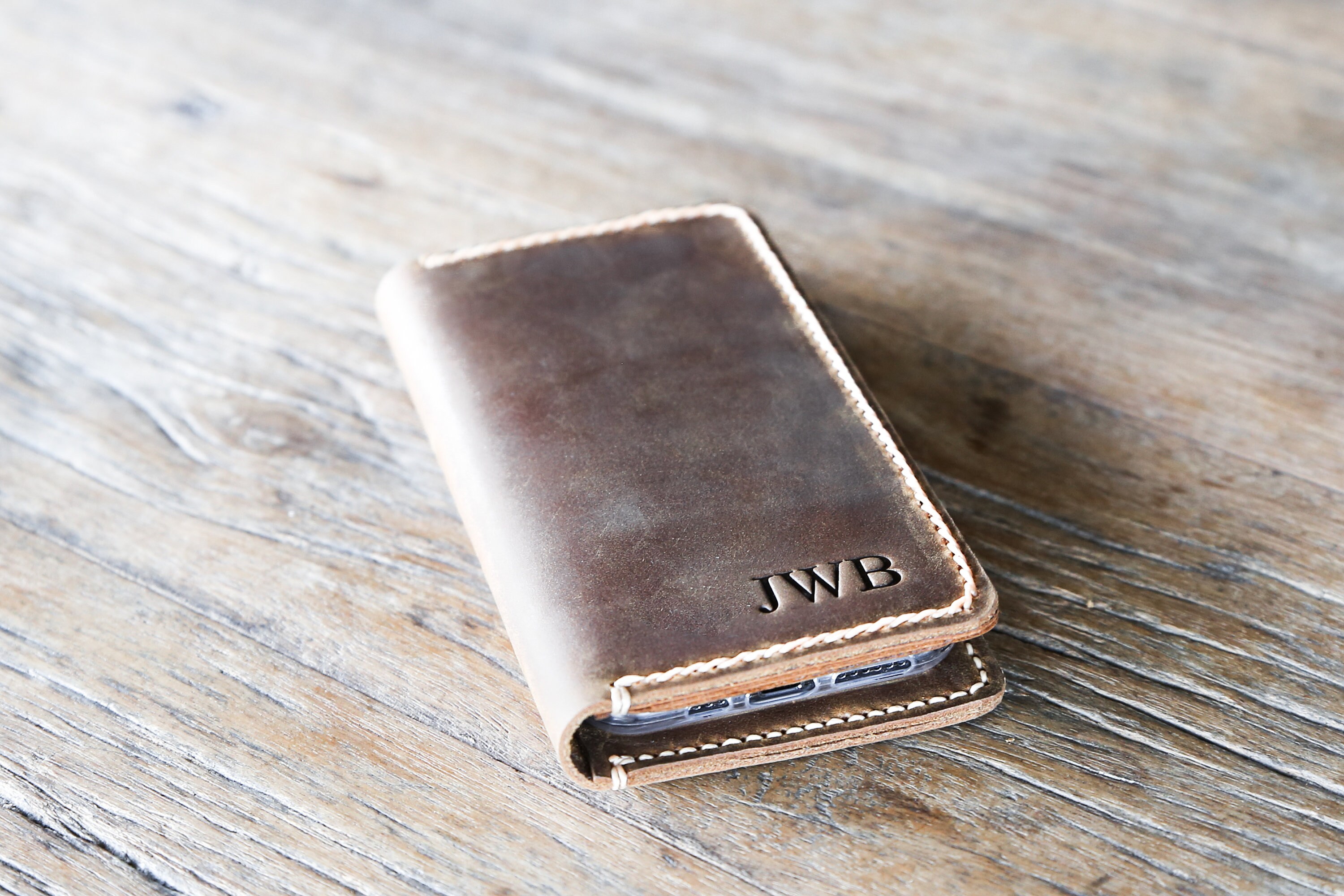 IPhone Leather Wallet Case All iPhone Devices Pick Your 