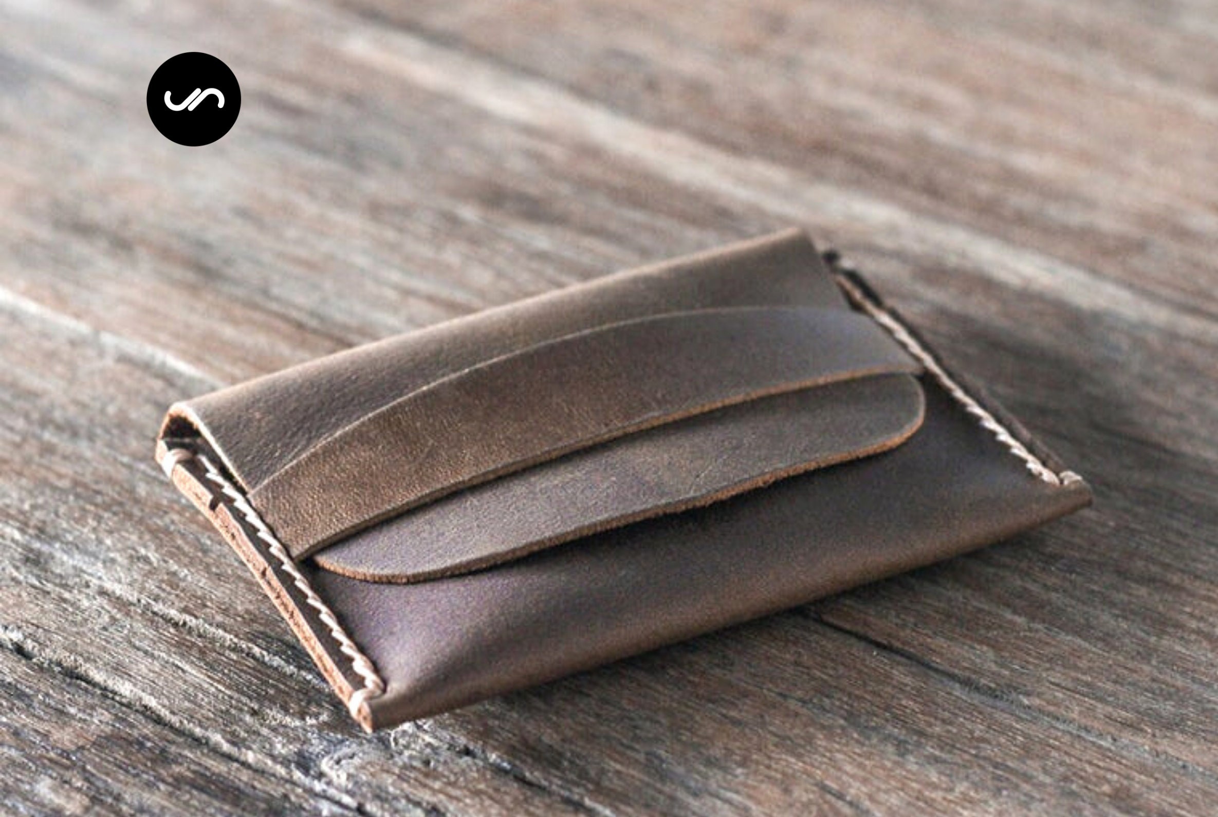 Leather Wallet PERSONALIZED, Front Pocket Wallet, Gift Ideas