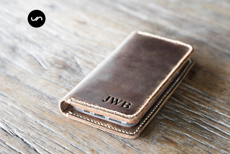 iPhone Leather Wallet Case, All iPhone Devices, Pick Your iPhone Device from the drop-down menu, Leather iPhone Case #055 