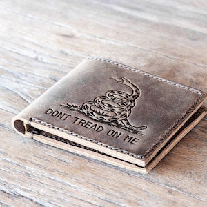 Don’t Tread on Me Gadsden Flag Wallet