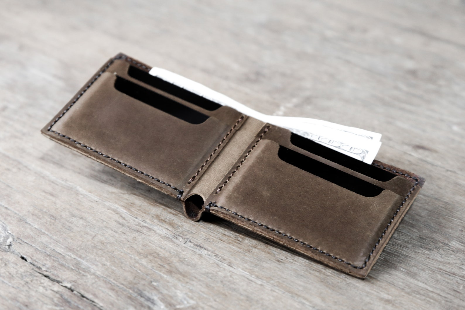 Personalized Leather Wallet Gifts for Men Gifts for Men Who Etsy