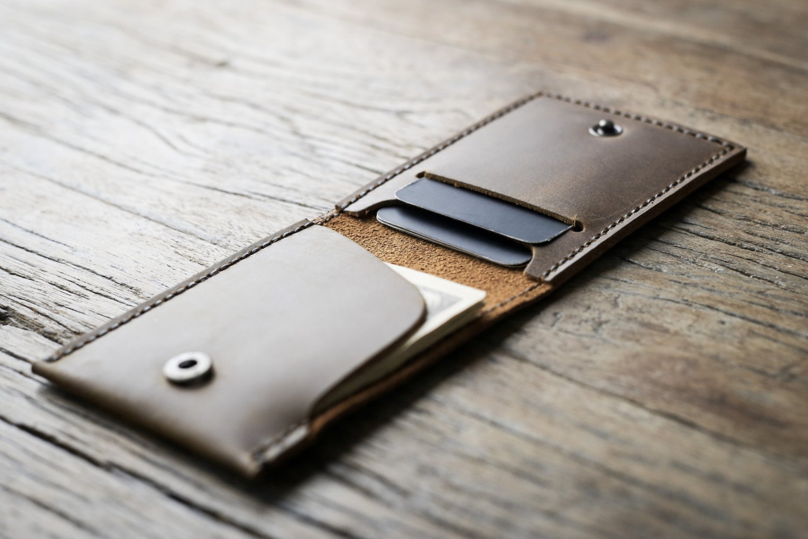 PERSONALIZED Flip Top Wallet Ultra Slim Design Made for Etsy