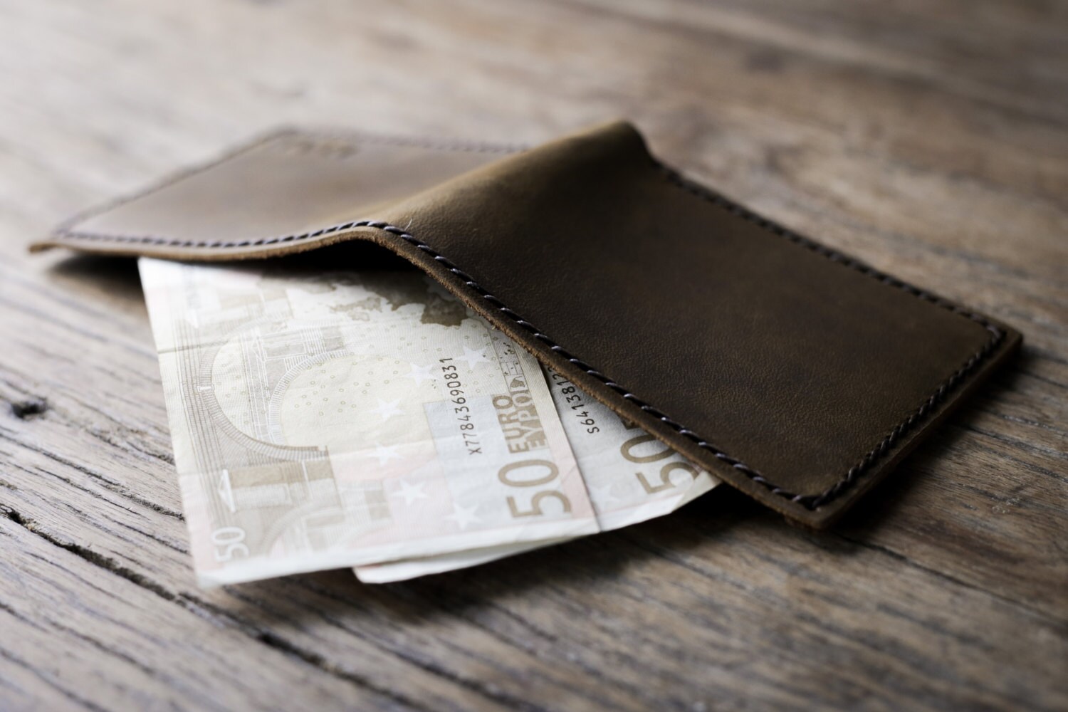 【高城剛】DAILY COIN AND CARD HOLDER 1.2⭐︎希少⭐︎ Mens Leather Wallet With Coin Pocket - All Currency Friendly