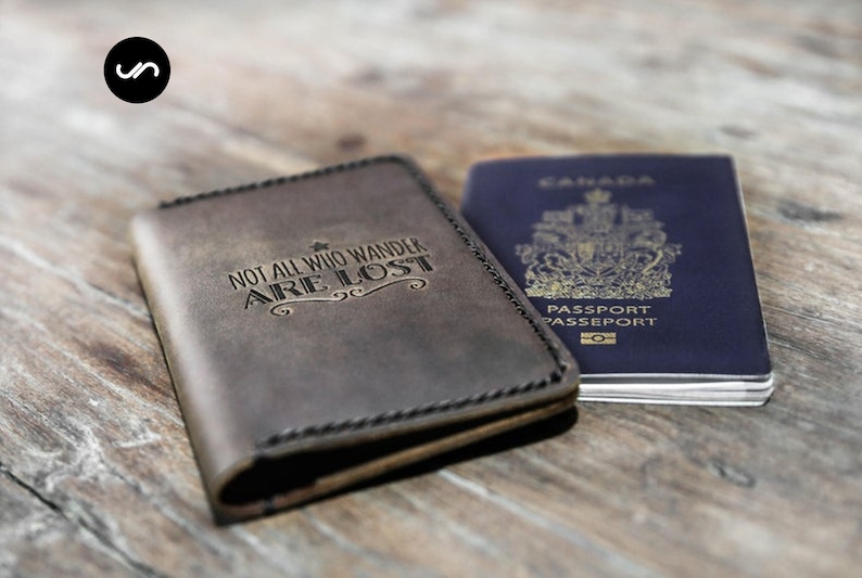 Passport Holder, Passport Book Cover, PERSONALIZED Leather Passport Holder, travel wallet, passport case, passport holder, document #070 