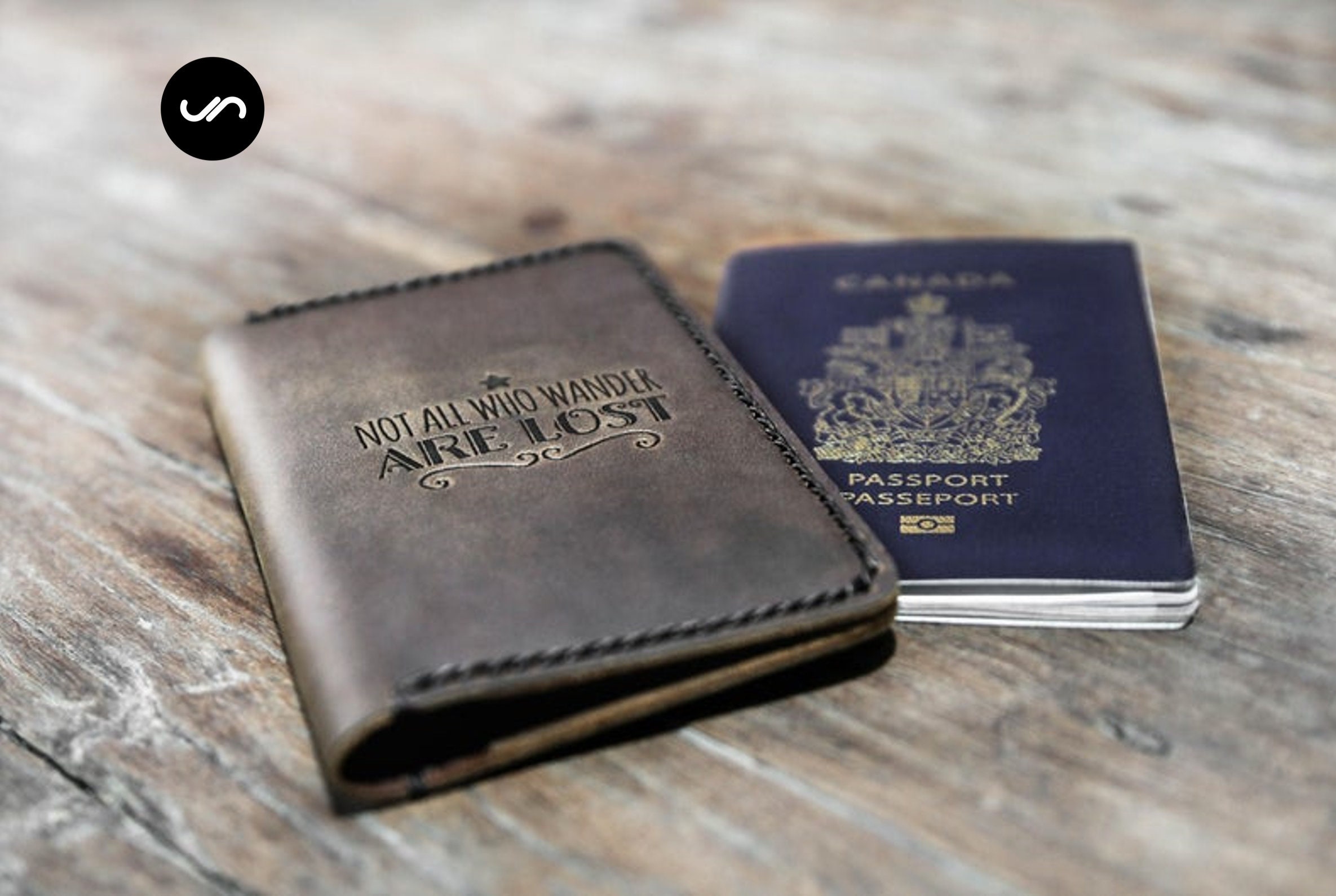 Leather Passport Cover | Handmade Travel Wallet By JooJoobs