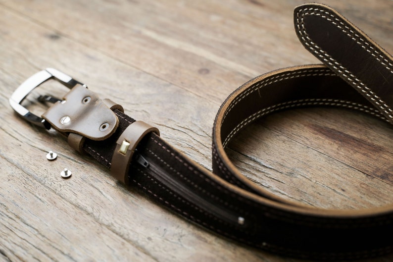 MENS LEATHER BELT Brown Leather Belt Rugged Rustic Durable - Etsy UK