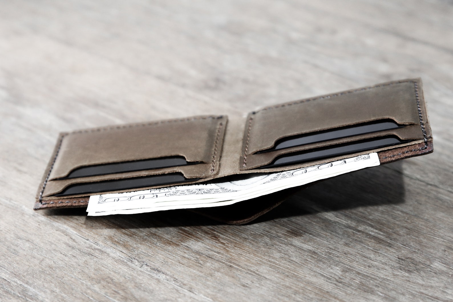 Personalized Leather Wallet Gifts for Men Gifts for Men Who Etsy