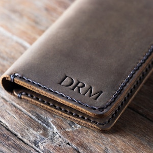 Funda tipo billetera para iPhone, funda tipo billetera de cuero PERSONALIZADA para iPhone, funda tipo billetera de cuero para iPhone, iPhone personalizado - ELIGE tu iPhone a continuación #055