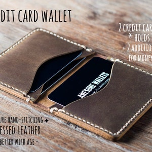 CREDIT CARD WALLET Card Holder Credit Card Holder - Etsy