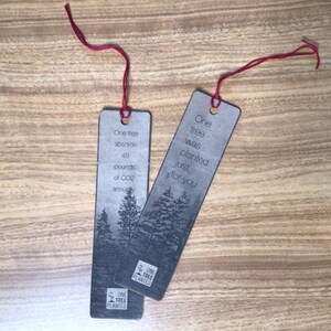 Printable Tree Bookmarks | Plant a Tree | Gifts That Give Back | Gifts ...
