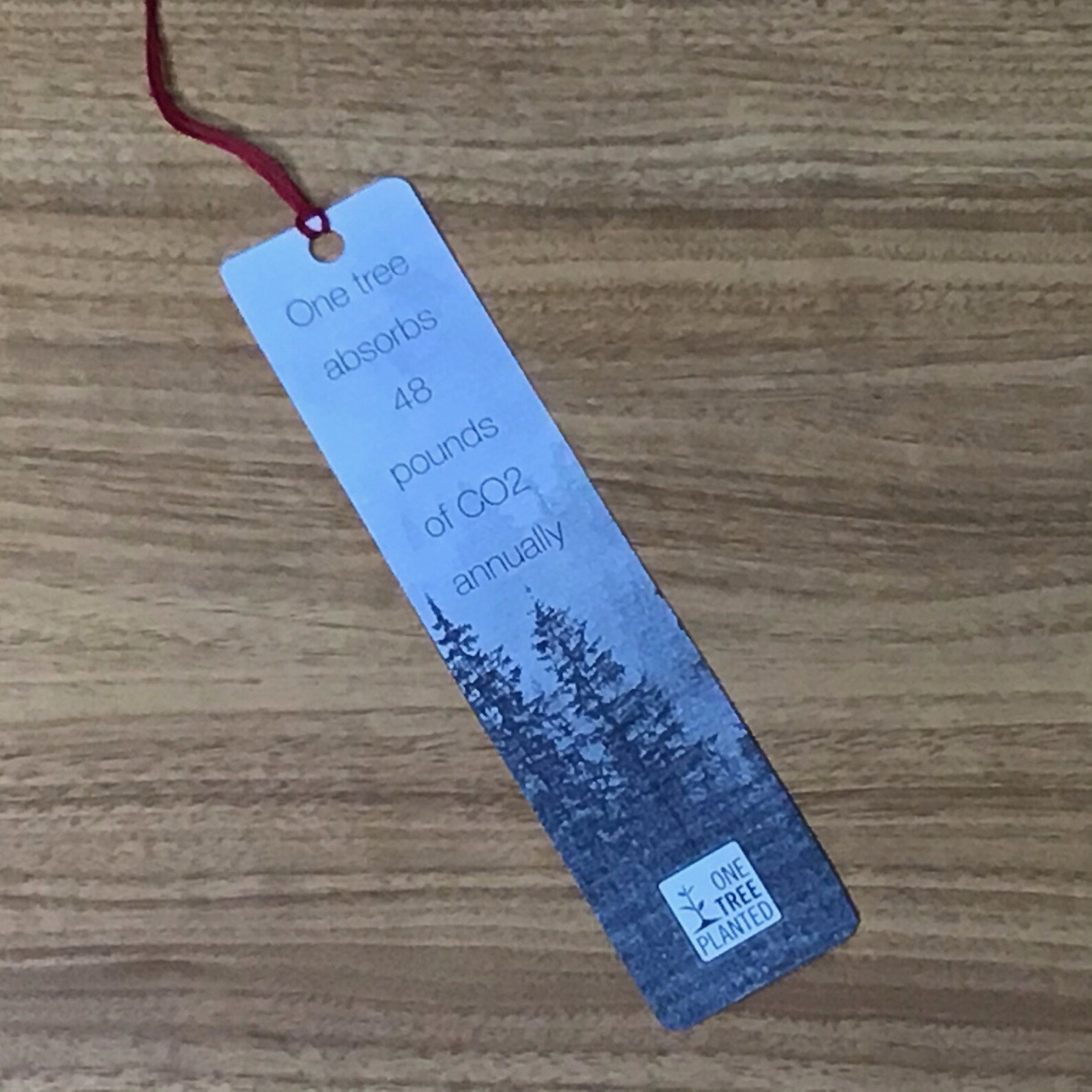 Printable Tree Bookmarks Plant a Tree Gifts That Give Back Etsy New
