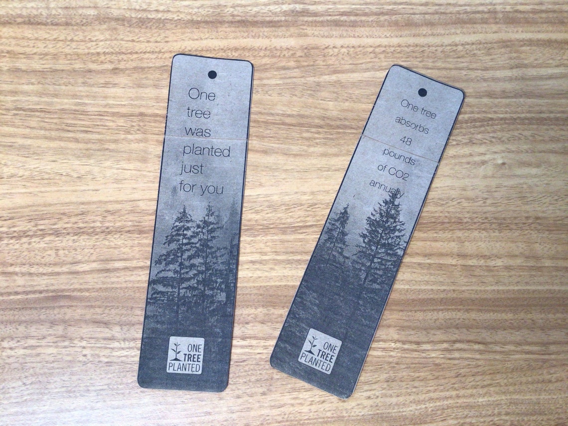 Printable Tree Bookmarks Plant a Tree Gifts That Give Back Gifts for ...