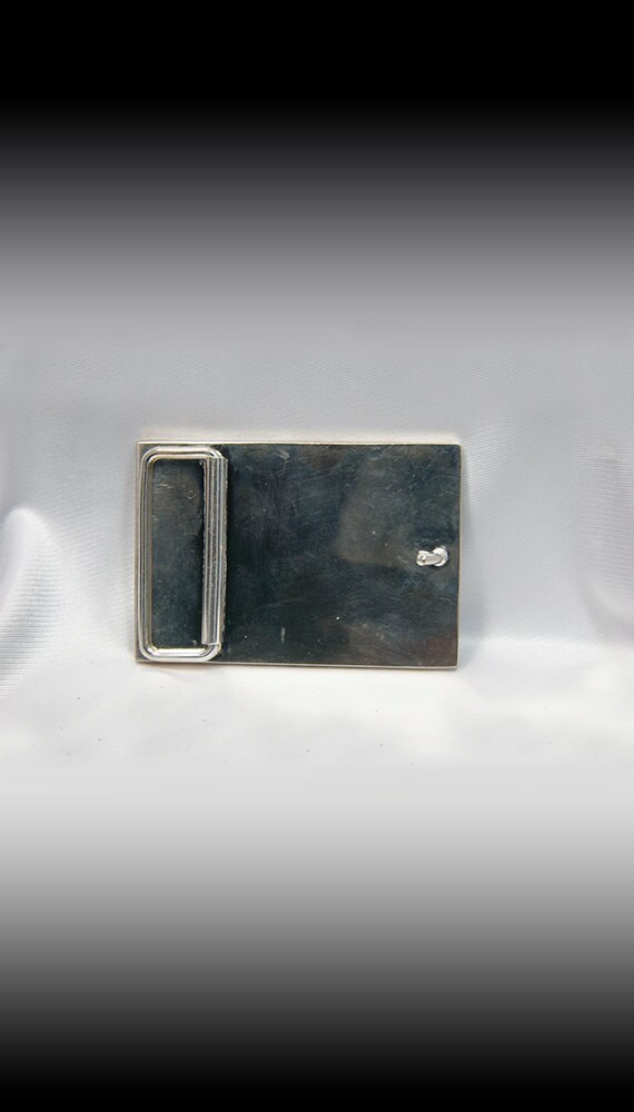 ?Stylish & Unique Dichroic Glass Unisex Belt Buckle? Retro Handmade Fused Dichroic Glass Vintage Buckle To Fit  main image 3