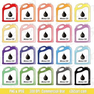 Motor Oil Clipart Car Oil Clip Art Automobile Maintenance - Etsy