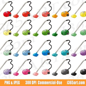 Comprar 3 obtener 1 aspirador gratis Clipart, Retro Vacuum Clip Art, Limpieza de la casa, Iconos de vacío, Suministros de limpieza, Planificador, PNG, Comercial