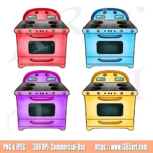 hot oven clipart