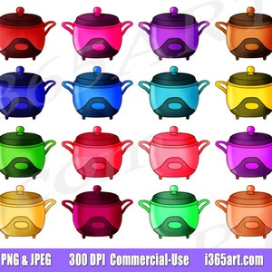 Buy 3 Get 1 Free Crockpot Clipart Clip art, Crock pot, Slow Cooker, Retro, Cooking, Dinner, Planner Supplies, Graphics, PNG, Commercial-use