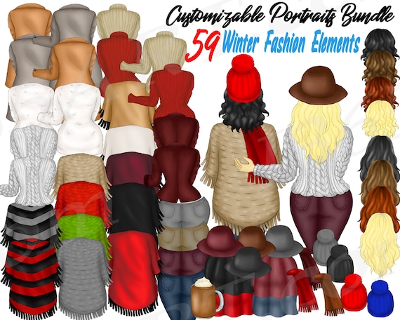sachin and babi light blue dress Best Friends Clipart, Custom Girls Clipart, Winter Fashion Customizable  Clipart, Winter, Hairstyles, Dress up Clipart, Character Builder