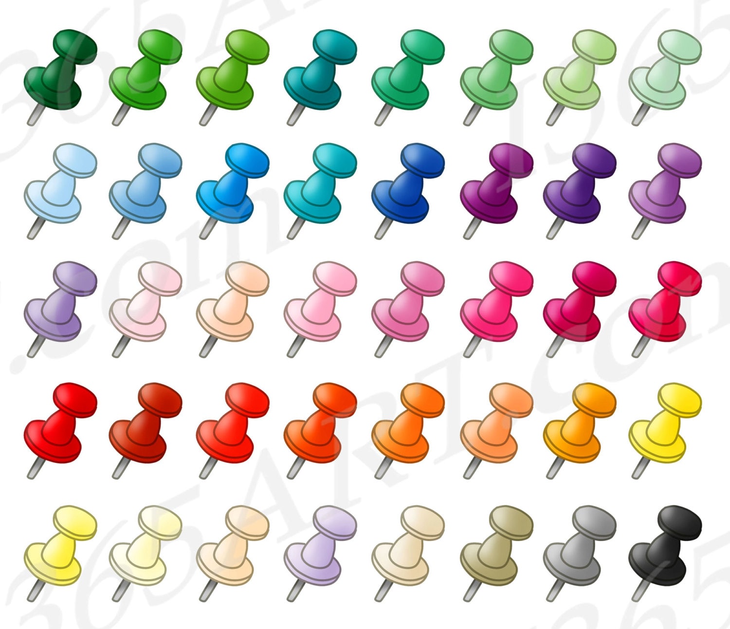 Thumb Tack Clip Art Thumb Tack Drawing Pin Cut Out Stock Images