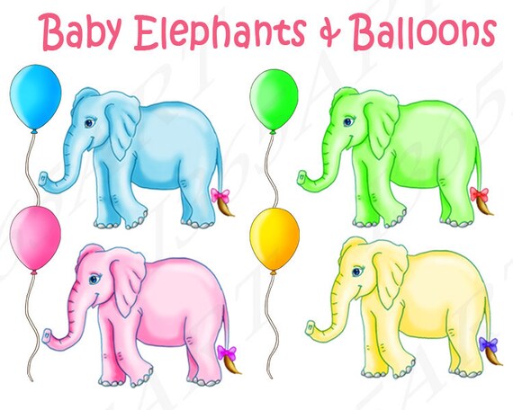 Baby Elephant Clipart Elephants Clipart Balloons Circus Scrapbooking Birthday Party Clipart Invitations Yellow Blue Pink By I 365 Art Catch My Party Baby Elephant Clipart Elephants Clipart Balloons Circus Scrapbooking Birthday Party Clipart Invitations Yellow Blue Pink By I 365 Art Catch My Party