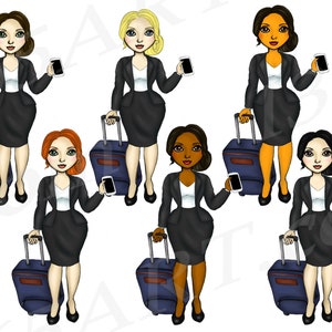 Business Travel Clipart