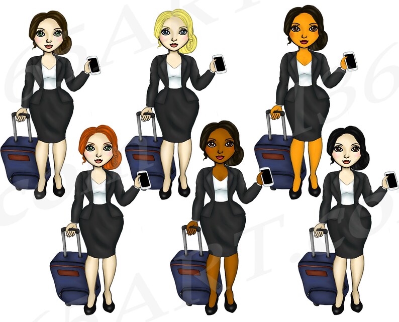 Business Travel Clipart