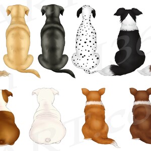 Dog Best Friends clipart