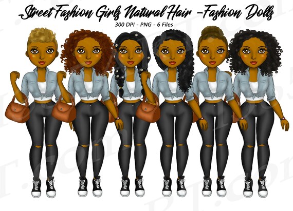 50 Off Street Fashion Planner Clipart Fashion Dolls Natural