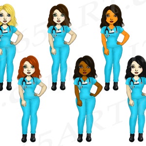 Chibi Nurse Clipart