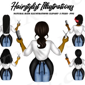 Imágenes prediseñadas de peluquero negro, imágenes prediseñadas de mujer negra, imágenes prediseñadas de estilista de cabello, imágenes prediseñadas de estilista de cabello, imágenes prediseñadas de salón, imágenes prediseñadas afroamericanas, barbero