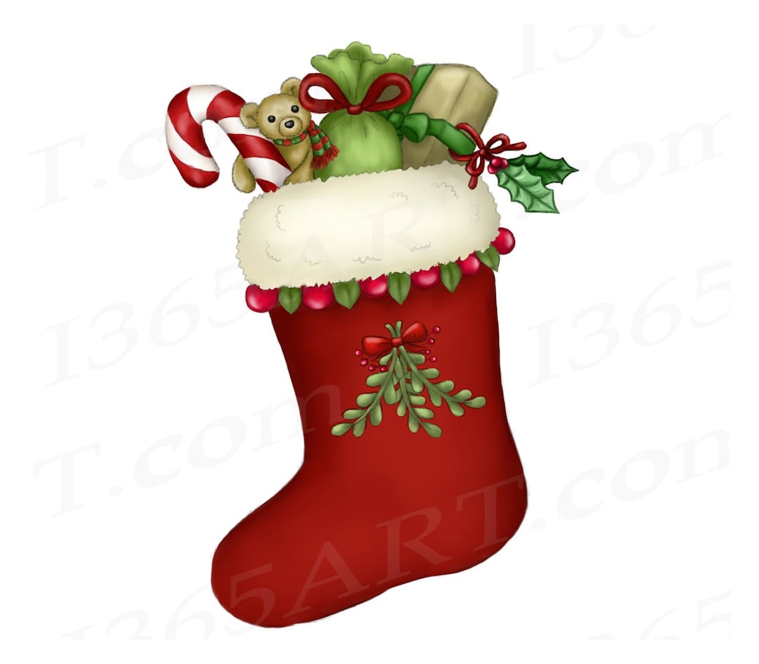 Belle Christmas Stocking