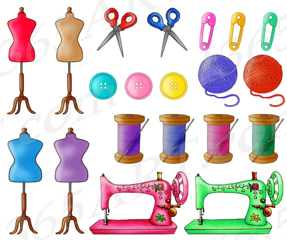 Buy 3 Get 1 Free Sewing Clipart, Sewing Clip Art, Sewing Set, Arts and  Crafts, Seamstress Clipart, Planner Sticker Graphics, PNG, Commercial - Etsy