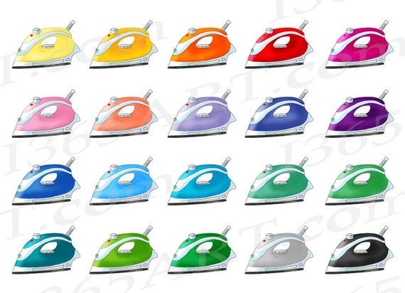 Flat Iron Clip Art