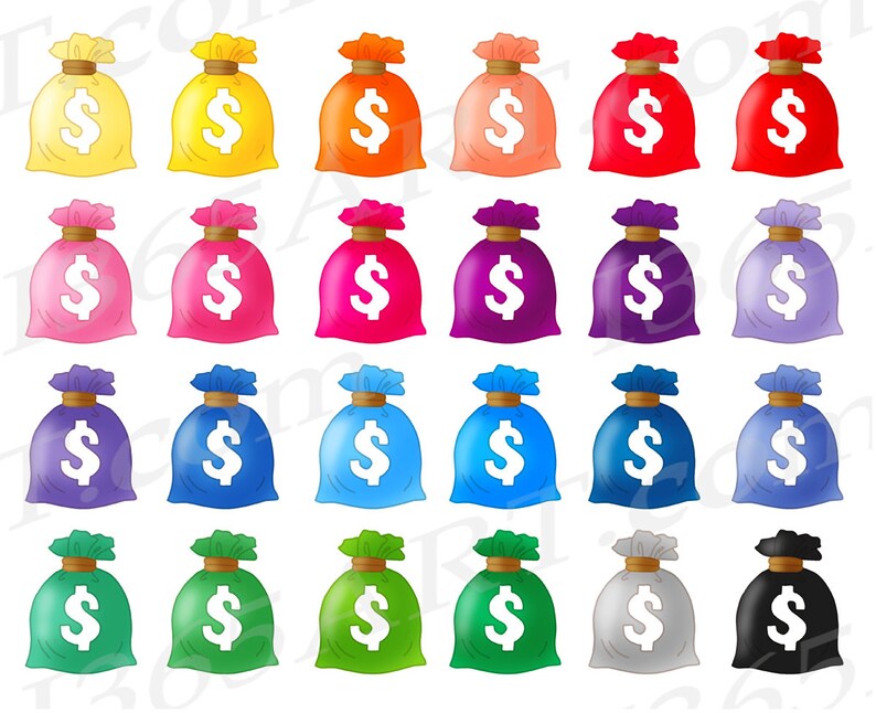 Money Bag Clipart