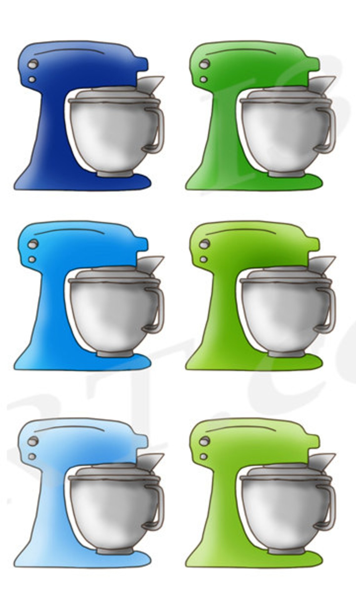 Buy 3 Get 1 Free Stand Mixer Clipart Mixer Clip Art Mixers Etsy