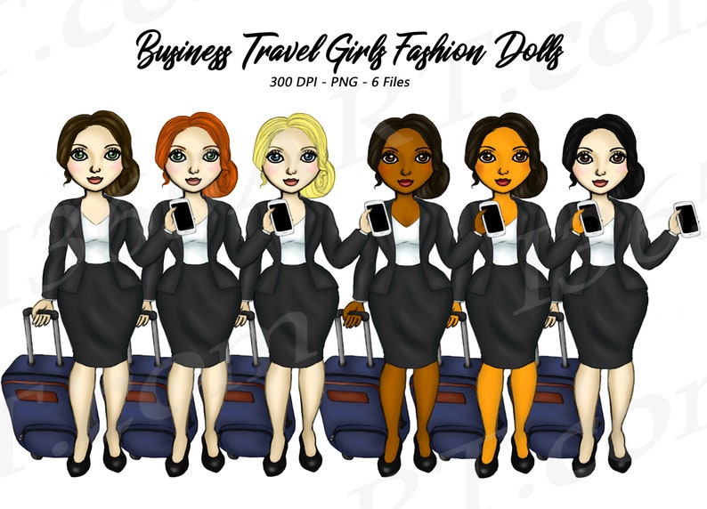 Business Travel Clipart