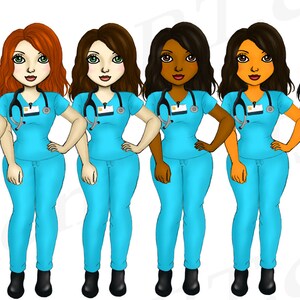 Chibi Nurse Clipart