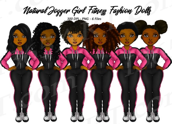 50 Off Natural Hair Fitness Girls Clipart Fashion Girls African