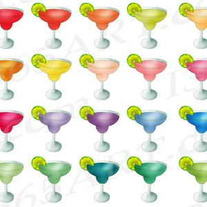 Buy 3 Get 1 Free Cocktail Clipart, Martini Clip art, Margarita Clipart, Happy Hour, Alcohol, Beverage, Mixed Drinks, Party Invitation, PNG image 2