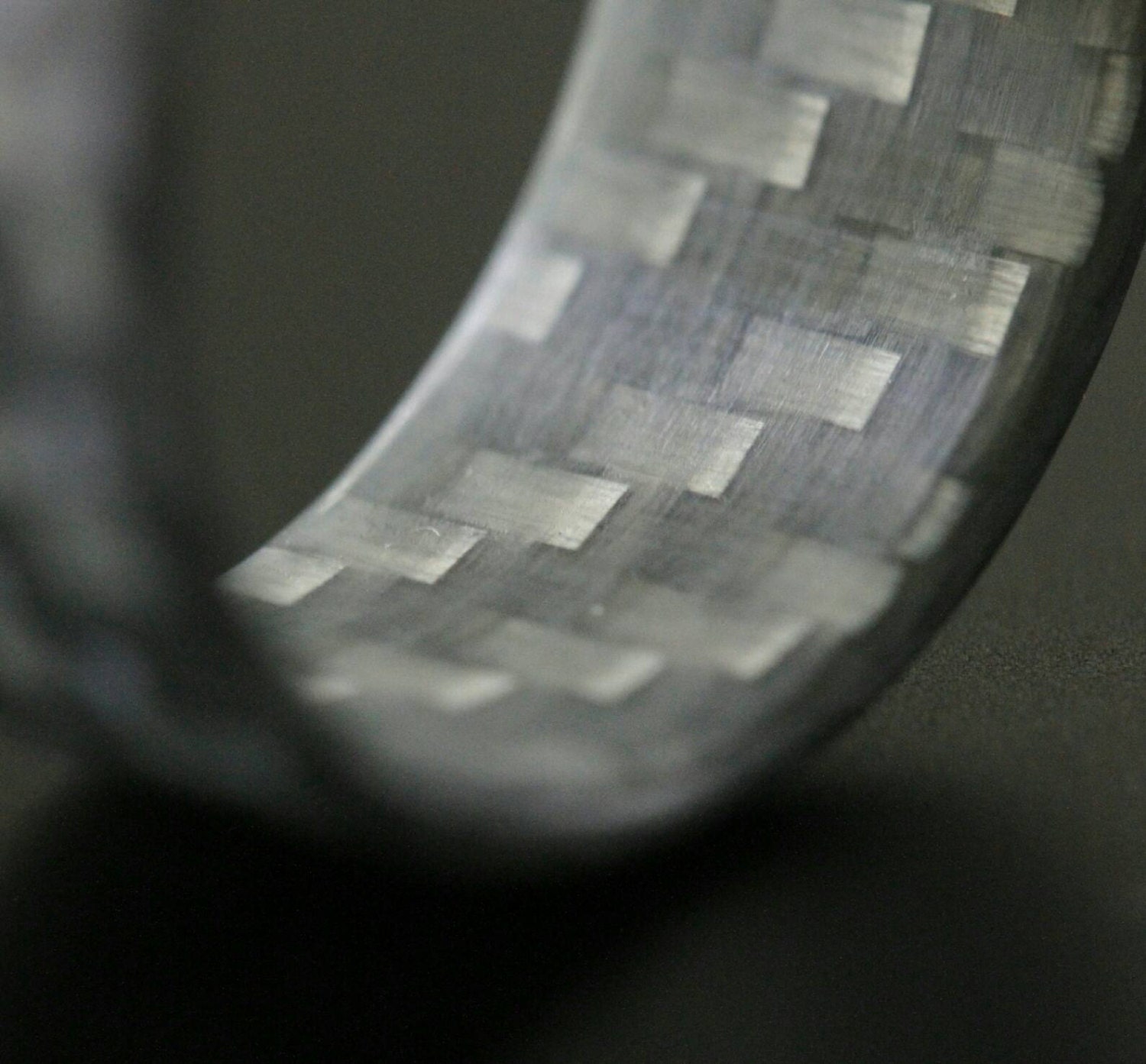 Silver Nonconductive Ring. Men's Fiberglass Wedding Ring. Etsy