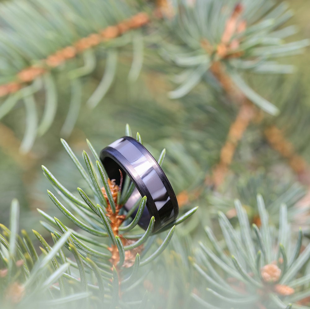 White camo deals rings