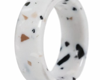 Terrazzo Wedding Band, Rings- The Tango