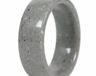 Men's Bands, Concrete Ring, Rings for Men, Concrete Wedding Band- The Foreman
