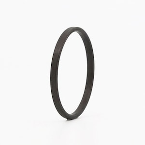 Dainty Ring, Carbon Fiber Ring, Hypoallergenic Ring, Women&#39;s Stackable Ring- The Sleek Stackable
