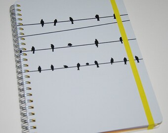 A5 notebook * RECYCLING MATERIAL * Screen printing
