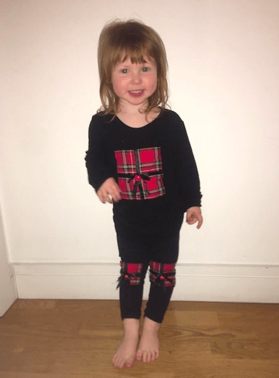 Baby tartan online pyjamas